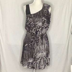 Ya Los Angeles Silk Blend Dress Size Large NWOT